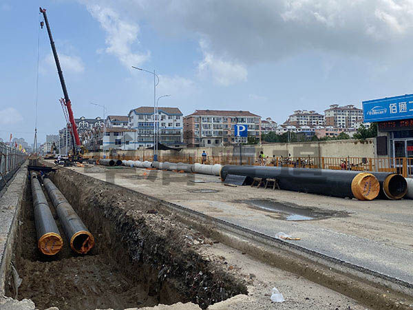 煙臺某供熱公司與我公司簽署熱力保溫鋼管供應(yīng)合同2